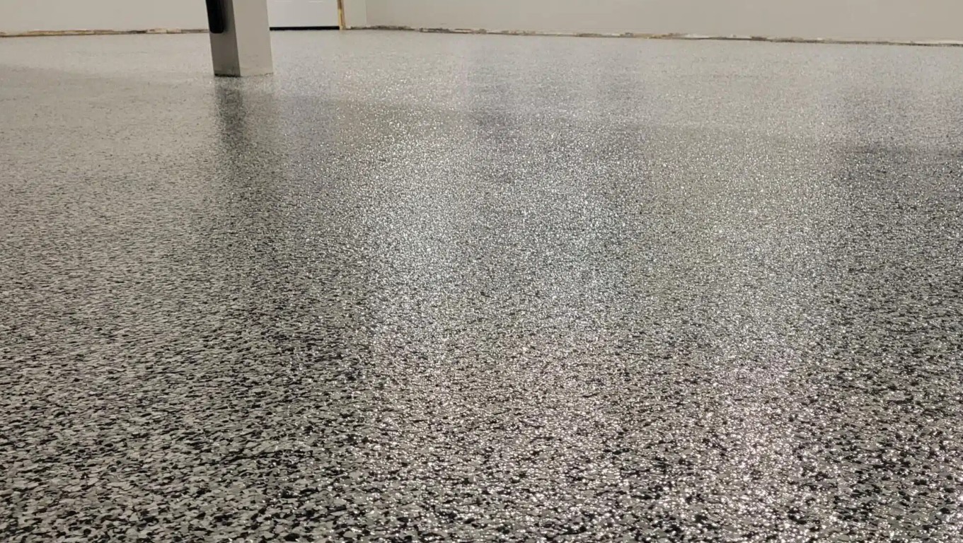 Professional epoxy garage floor coating installation in North Augusta, SC